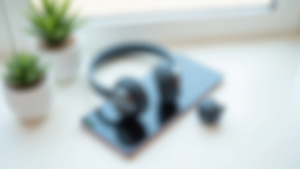Auriculares Bluetooth sem fios ao lado de um telemóvel prateado